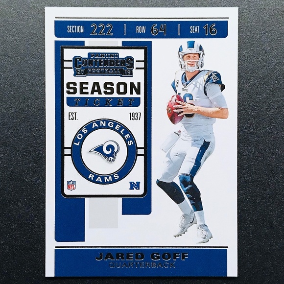 Jared Goff - 2019 Panini Contenders #96 - Picture 1 of 2